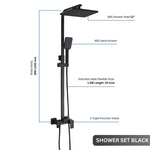 Shower Set | Black