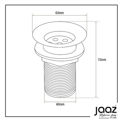 Waste Coupling | Brass