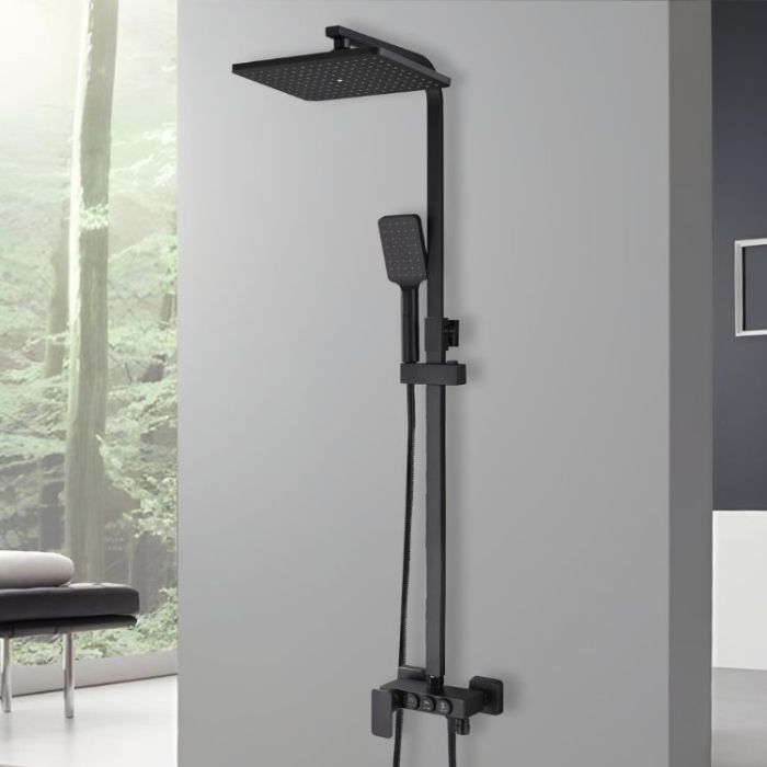 Shower Set | Black