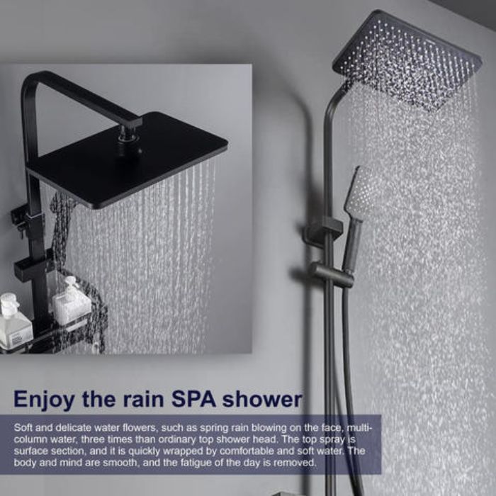 Shower Set | Black