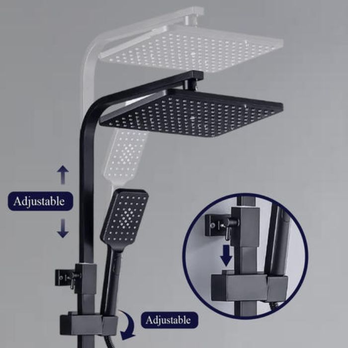 Shower Set | Black