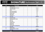 Signature Bathroom Sets